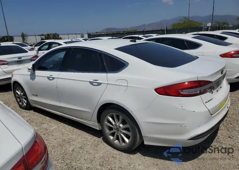 2017 Ford Fusion Se Hybrid z USA, uszkodzony, nr VIN 3FA6P0LU5HR409164